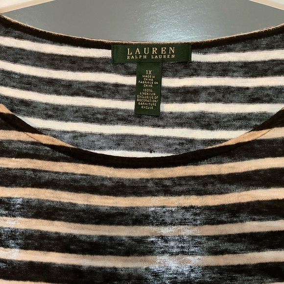 Linen Pullover Top - Ralph Lauren - Picture 2 of 3